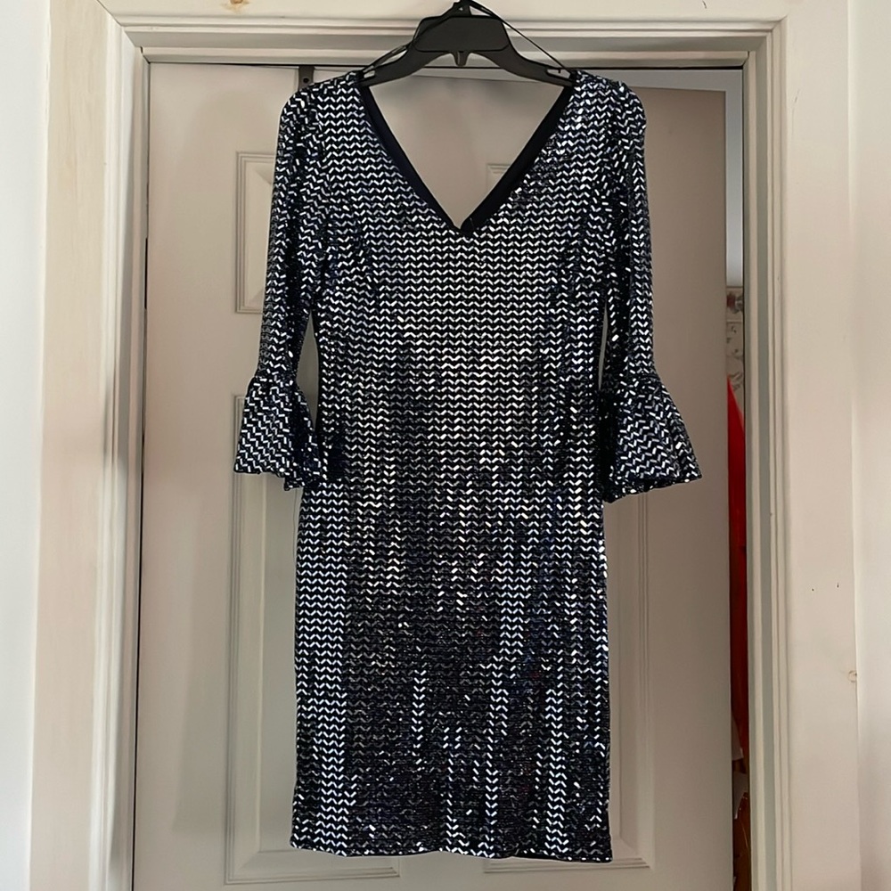 Kensie dress Sparkley Blue